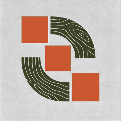 New Braunfels Tile & Slate abstract tile-and-grain mark